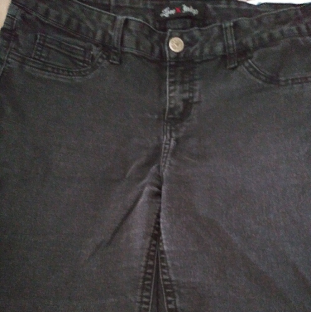 Womens Black Jean shorts